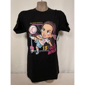 Alex Morgan #13 San Diego Wave FC Breakthrough T-Shirt Women's SMALL NWT